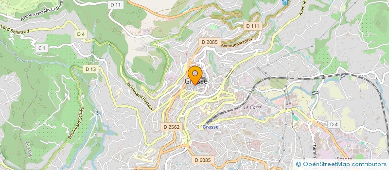 localisation de l'entreprise SARL BORA à GRASSE