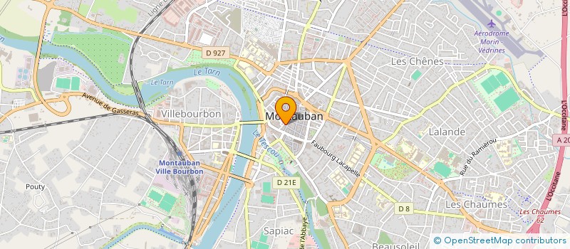 localisation de l'entreprise SARL BORA-BORA à MONTAUBAN