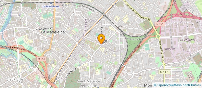 localisation de l'entreprise SARL BORA BORA à LILLE