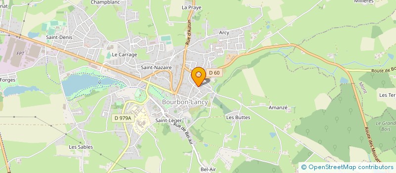 localisation de l'entreprise SARL BORDE à BOURBON-LANCY