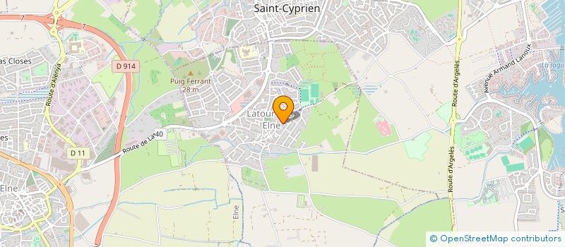 localisation de l'entreprise SARL BOREAL   AU LEVAIN D'HELIOS LES PAINS DU SOLEIL  ELNE