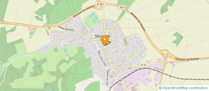 localisation de l'entreprise SARL BOREL  SEZANNE