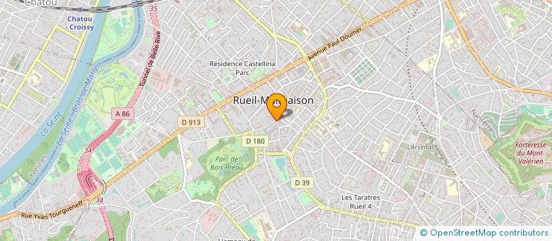 localisation de l'entreprise SARL BORGET  RUEIL-MALMAISON