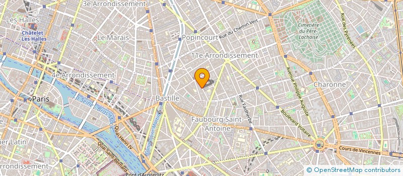 localisation de l'entreprise SARL BORN BAD à PARIS