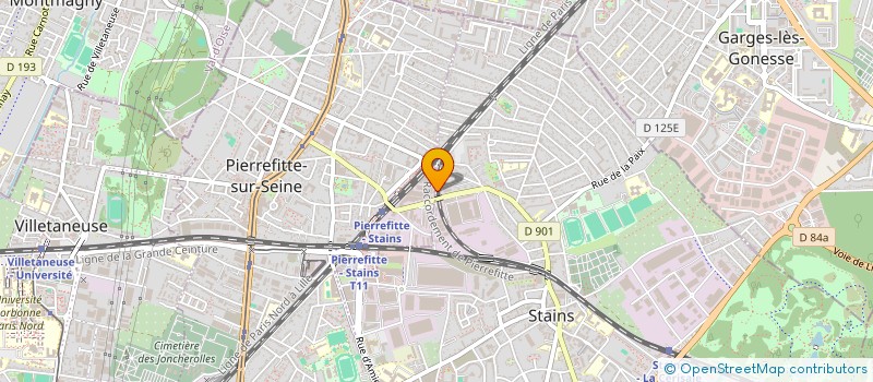localisation de l'entreprise SARL BOS à PIERREFITTE-SUR-SEINE