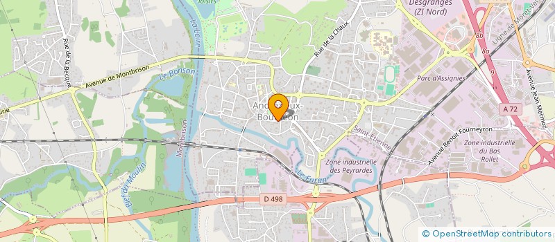 localisation de l'entreprise SARL BOSQUE TRANSACTION  ANDREZIEUX-BOUTHEON