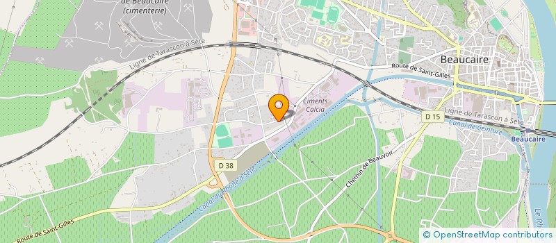 localisation de l'entreprise SARL BOSS à BEAUCAIRE