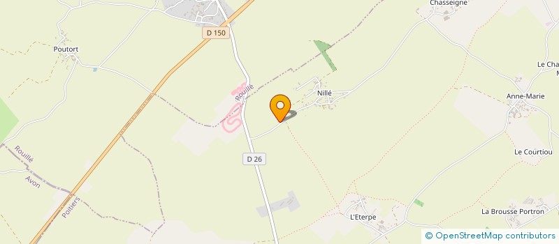 localisation de l'entreprise SARL BOSSENO JEREMY  SAINT-SAUVANT