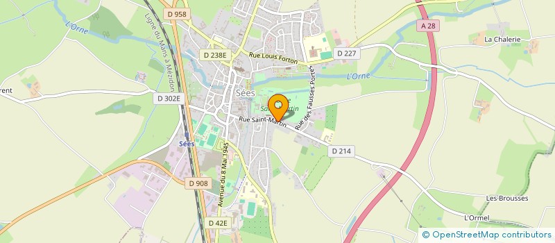 localisation de l'entreprise SARL BOTHET à SEES