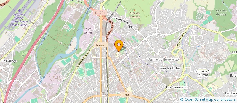 localisation de l'entreprise SARL BOTTERO  ANNECY