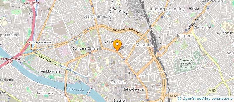 localisation de l'entreprise SARL BOUBEKEUR  TOULOUSE