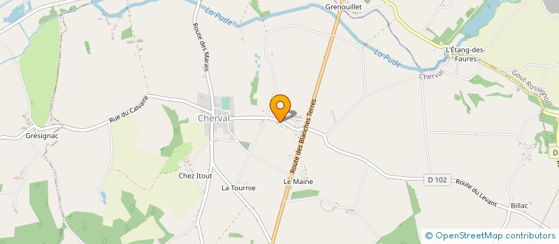 localisation de l'entreprise SARL BOUCARD à VERTEILLAC