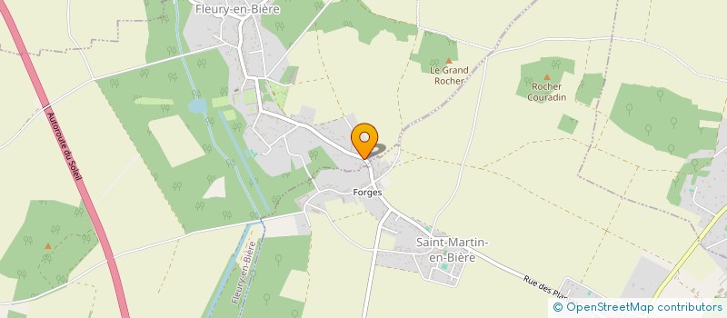 localisation de l'entreprise SARL BOUCHE à FLEURY-EN-BIERE