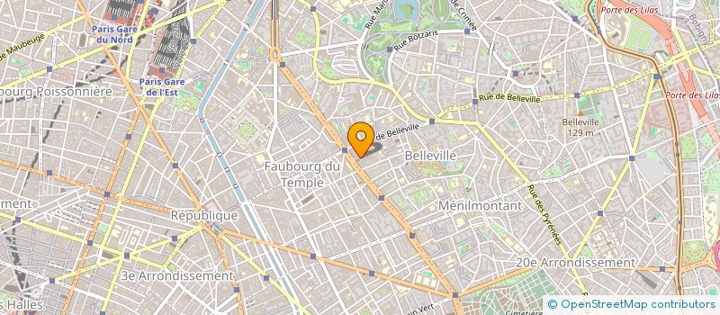 localisation de l'entreprise SARL BOUCHERIE ABRAHAM à PARIS