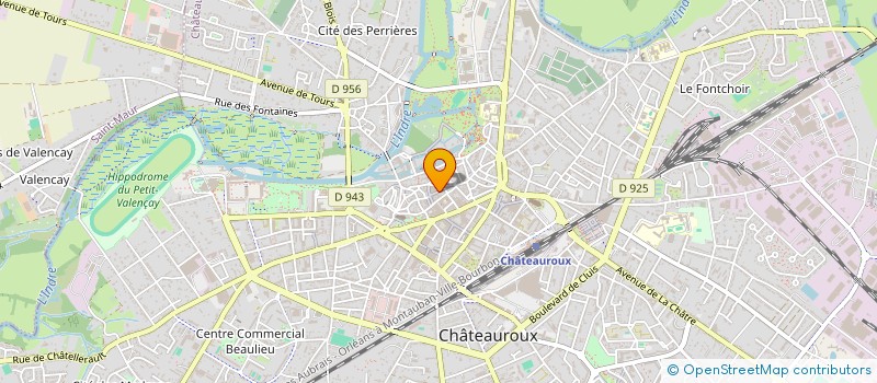 localisation de l'entreprise SARL BOUCHERIE CHEZ MENG à CHATEAUROUX