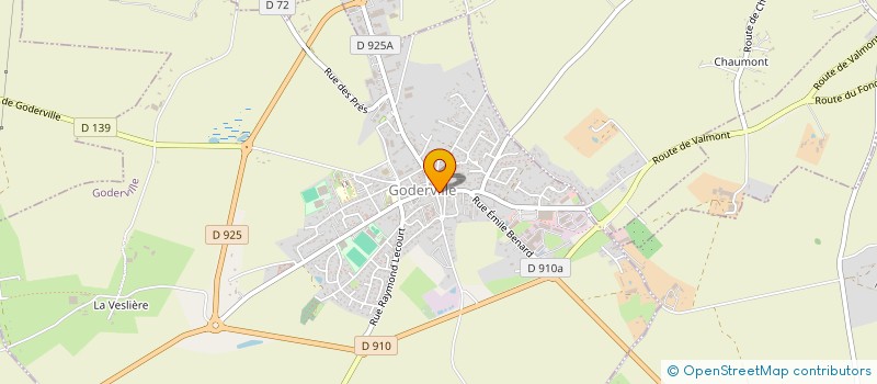 localisation de l'entreprise SARL BOUCHERIE CORDIER à GODERVILLE