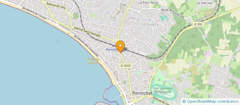 localisation de l'entreprise SARL BOUCHERIE DE LA CONCORDE à PORNICHET