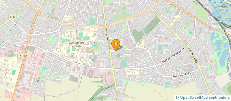 localisation de l'entreprise SARL BOUCHERIE DE LA PROVIDENCE  AMIENS