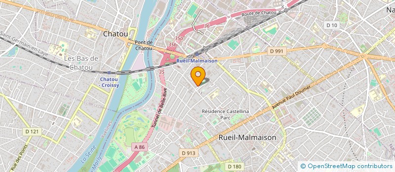 localisation de l'entreprise SARL BOUCHERIE DES GOURMETS à RUEIL-MALMAISON