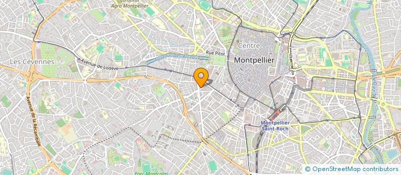localisation de l'entreprise SARL BOUCHERIE DES SAGES à MONTPELLIER
