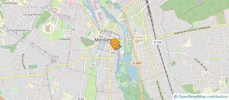 localisation de l'entreprise SARL BOUCHERIE DROUET à MONTARGIS