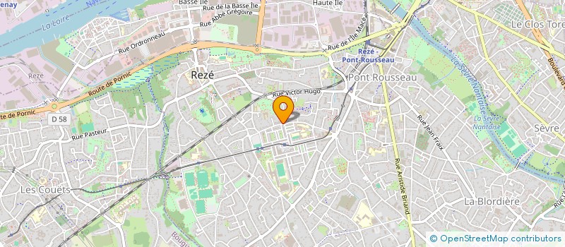 localisation de l'entreprise SARL BOUCHERIE DU MONTI à REZE