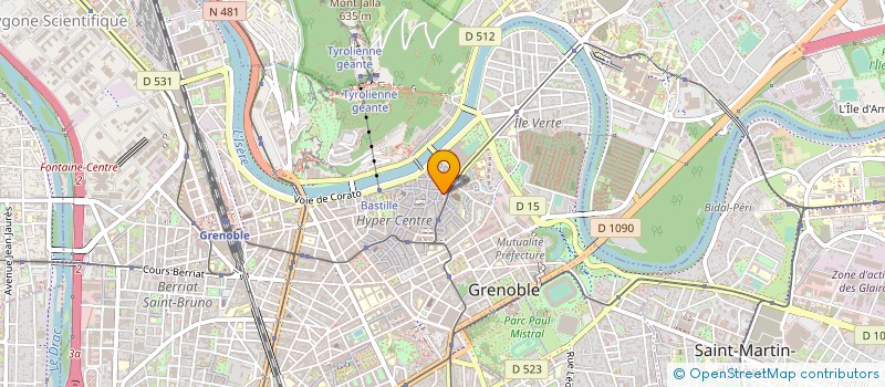 localisation de l'entreprise SARL BOUCHERIE DU MUSEE à GRENOBLE