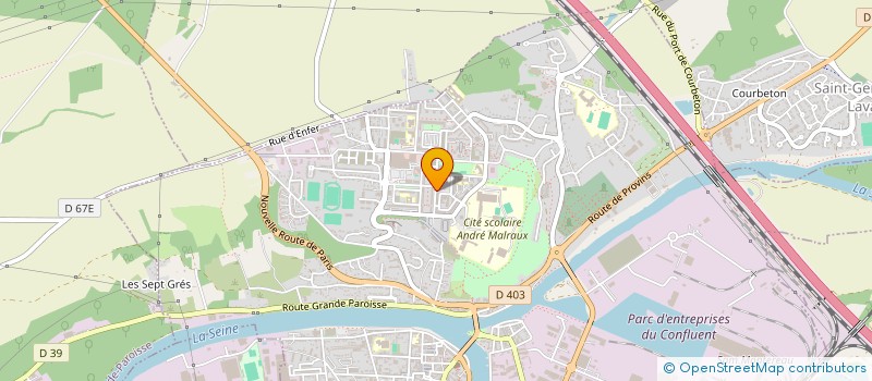 localisation de l'entreprise SARL BOUCHERIE EL HILAL à MONTEREAU-FAULT-YONNE
