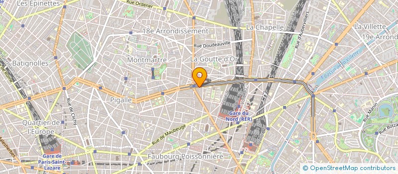 localisation de l'entreprise SARL BOUCHERIE EL SALAM à PARIS