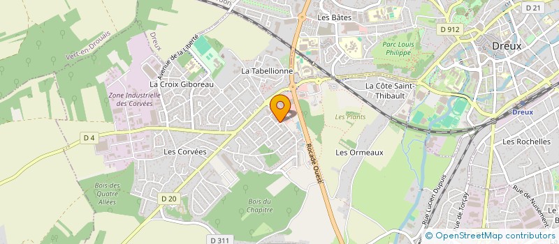 localisation de l'entreprise SARL BOUCHERIE L'ETOILE DE L'ORIENT à VERNOUILLET