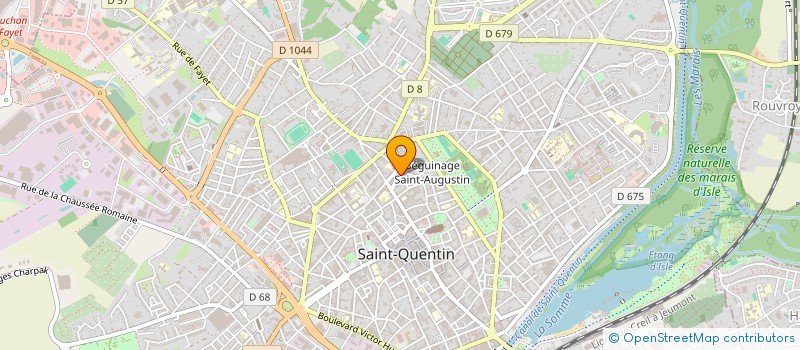 localisation de l'entreprise SARL BOUCHERIE LA DEFENSE à SAINT-QUENTIN