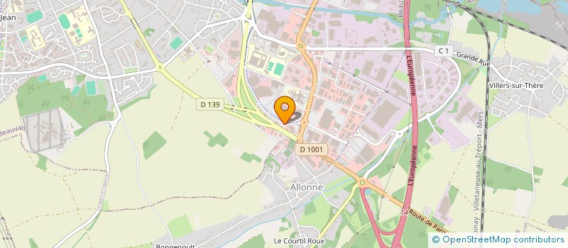 localisation de l'entreprise SARL BOUCHERIE MONTAIGNE à BEAUVAIS