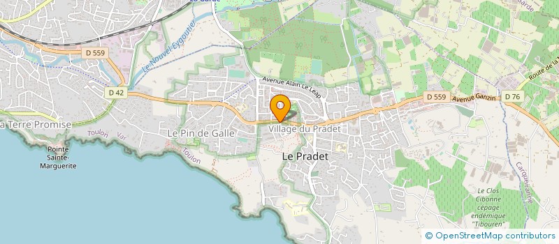 localisation de l'entreprise SARL BOUCHERIE PRADETANE à LE PRADET