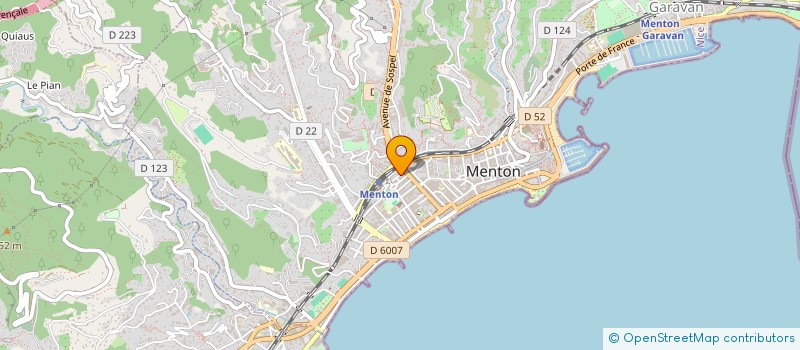 localisation de l'entreprise SARL BOUCHERIE RAHMA à MENTON