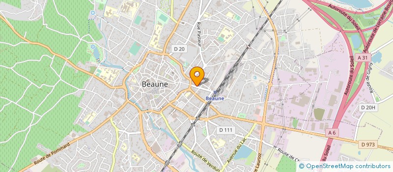 localisation de l'entreprise SARL BOUCHERIE RAZE PERE ET FILS à BEAUNE