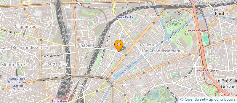 localisation de l'entreprise SARL BOUCHERIE RIQUET  PARIS