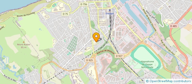 localisation de l'entreprise SARL BOUCLY  DIEPPE