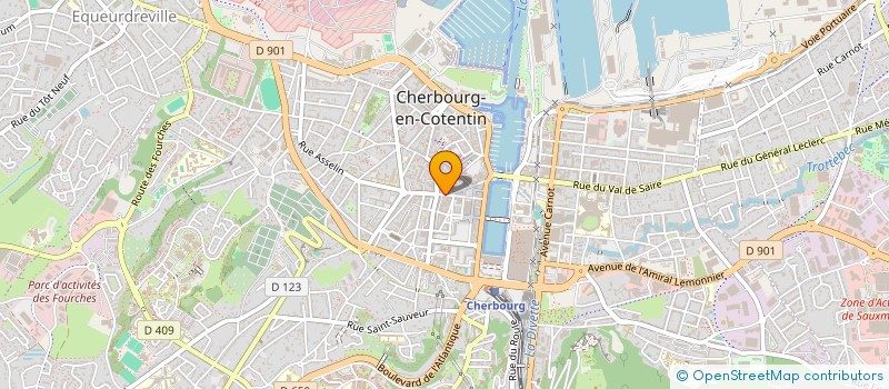 localisation de l'entreprise SARL BOUCTOT  CHERBOURG-EN-COTENTIN