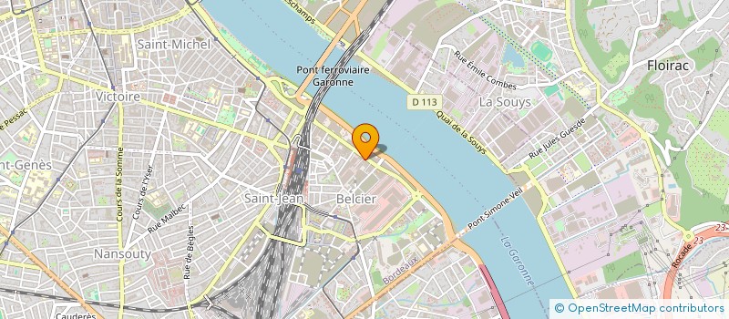 localisation de l'entreprise SARL BOUDDHA à BORDEAUX