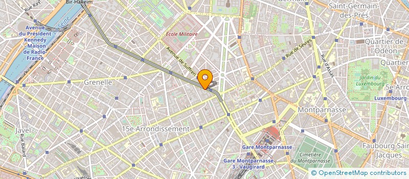 localisation de l'entreprise SARL BOUDJADI à PARIS