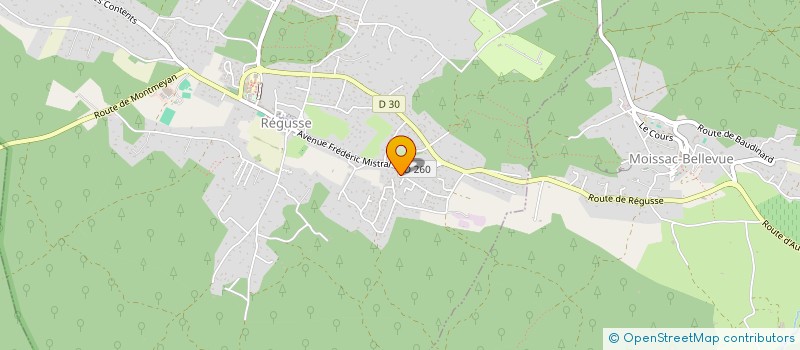 localisation de l'entreprise SARL BOUETTE ET FILS à REGUSSE
