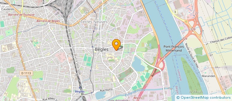 localisation de l'entreprise SARL BOUFFARD à BEGLES