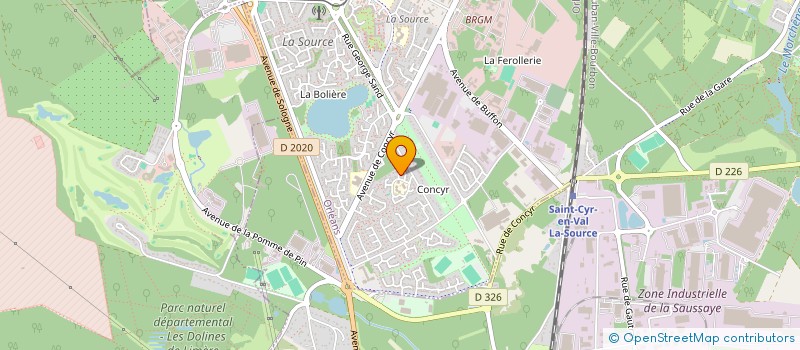 localisation de l'entreprise SARL BOUFNICHEL à ORLEANS
