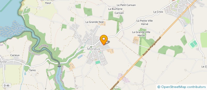 localisation de l'entreprise SARL BOUILLON à SAINT-BRIEUC