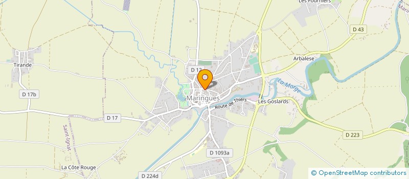 localisation de l'entreprise SARL BOUILLOT à SAINT-ANDRE-LE-COQ