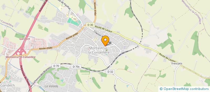 localisation de l'entreprise SARL BOUISSET à MONTASTRUC-LA-CONSEILLERE
