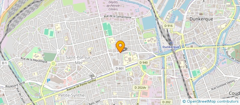 localisation de l'entreprise SARL BOULANGER à DUNKERQUE