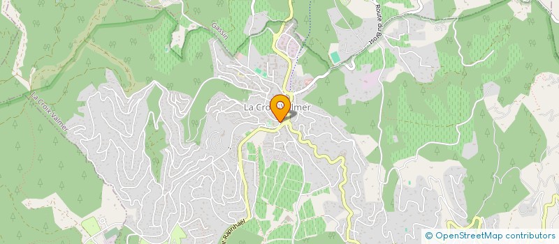localisation de l'entreprise SARL BOULANGERIE DES PALMIERS à LA CROIX-VALMER