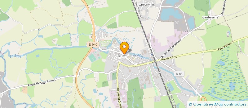 localisation de l'entreprise SARL BOULANGERIE DU BEFFROI  RUE