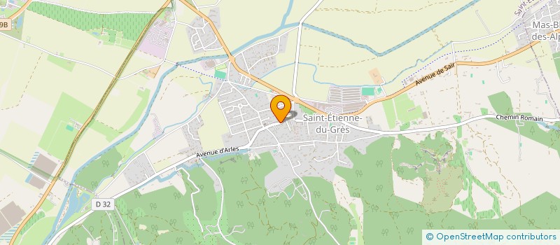 localisation de l'entreprise SARL BOULANGERIE DU GRES  SAINT-ETIENNE-DU-GRES